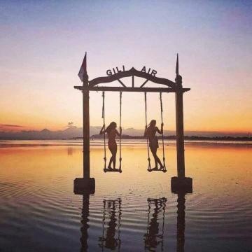 Gili Maya Cottages Gili Air Buitenkant foto